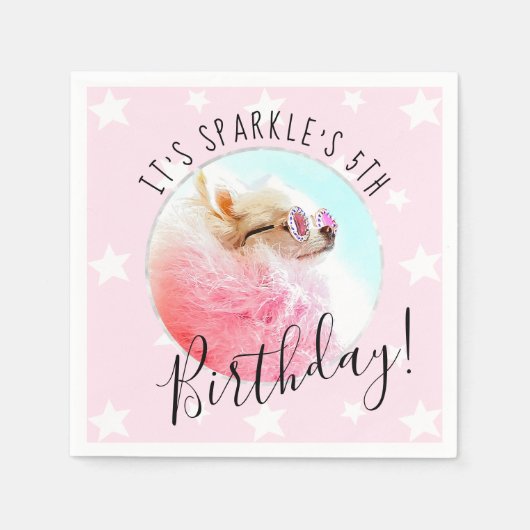 Serviette En Papier Étoile pour animaux | Photo Animaux de compagnie f (Devant)