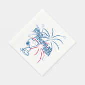 Serviette En Papier Étoile Snoopy Fun Spangé (Coin)