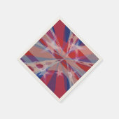 Serviette En Papier étoiles asymétriques (Coin)