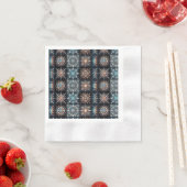 Serviette En Papier étoiles de Noël (En situation)