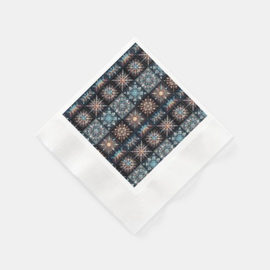 Serviette En Papier étoiles de Noël (Coin)