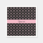 Serviette En Papier Étoiles de Parties scintillant Lilac brillantes (Devant)