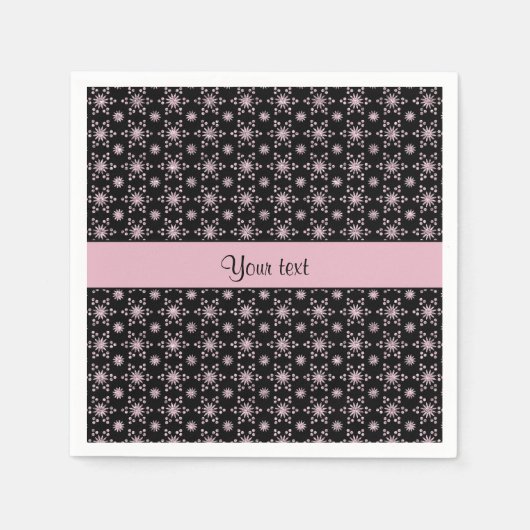 Serviette En Papier Étoiles de Parties scintillant Lilac brillantes (Devant)