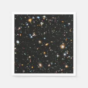 Serviette En Papier Étoiles et galaxies profondes