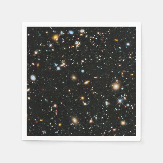 Serviette En Papier Étoiles et galaxies profondes (Devant)