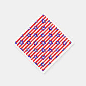 Serviette En Papier Étoiles et rayures 4 juillet serviettes (Coin)