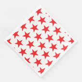 Serviette En Papier Étoiles Motif 14 (Coin)