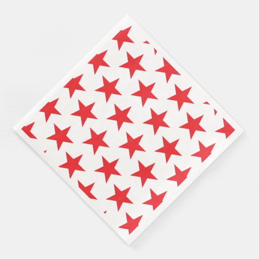 Serviette En Papier Étoiles Motif 14 (Coin)