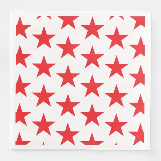 Serviette En Papier Étoiles Motif 14 (Devant)