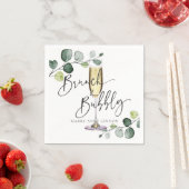 Serviette En Papier Eucalyptus Brunch et serviettes Bubbly (En situation)