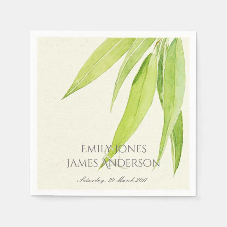 100 Serviette Papier Vert Eucalyptus, Serviette De Table | FindTheDeal