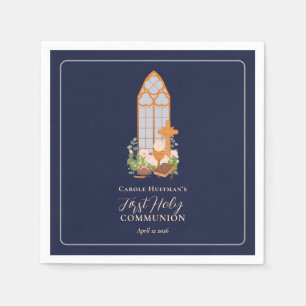 Serviette En Papier Eucharistie de la première communion moderne