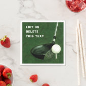 Serviette En Papier Événement de golf (En situation)