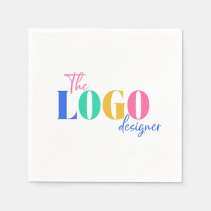 Serviette En Papier Événement d'entreprise personnalisé avec logo de s