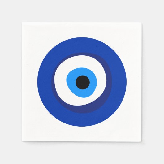 Serviette En Papier evil eye ancient symbol antiquity talisman superst (Devant)