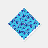 Serviette En Papier Evil Eye Elephant Bonne chance amulet motif (Coin)