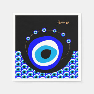 Serviette En Papier Evil Eye Talisman & arabe Amulet /turc, grec