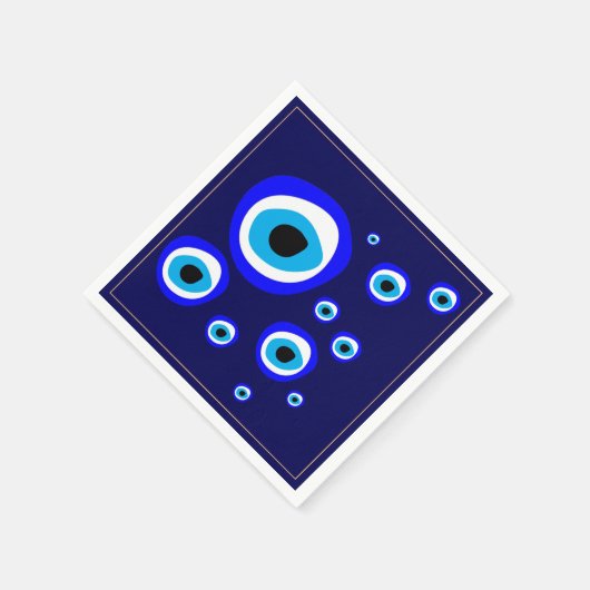 Serviette En Papier Evil Talisman & arabe Amulet grec / turc (Coin)