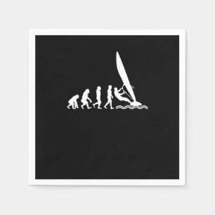Serviette En Papier Evolution Windsurf Sports nautiques Voile Sailboar