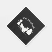 Serviette En Papier Ew People Chat (Coin)