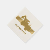 Serviette En Papier Excavateur (Coin)