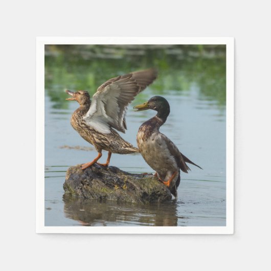 Serviette En Papier Excusez-moi (Devant)