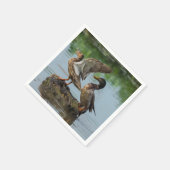 Serviette En Papier Excusez-moi (Coin)