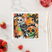 Serviette En Papier ExDesigner | Personnalisation | Halloween (En situation)