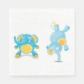 Serviette En Papier Exécution d'éléphant (Devant)