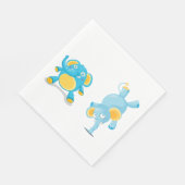 Serviette En Papier Exécution d'éléphant (Coin)
