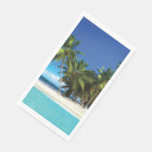 Serviette En Papier Exotic beach throw pillow (Coin)