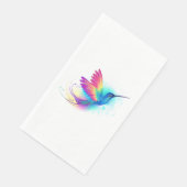 Serviette En Papier Exotic Rainbow Hummingbird (Coin)