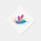 Serviette En Papier Exotic Rainbow Hummingbird (Coin)