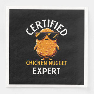 Serviette En Papier Expert certifié en nuggets de poulet