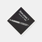 Serviette En Papier Explorateur 1 satellite (Coin)