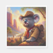 Serviette En Papier Explorateur Koala (Devant)