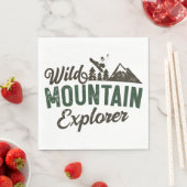 Serviette En Papier Explorateur Wild Mountain (En situation)