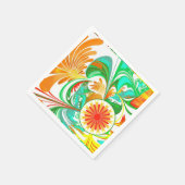 Serviette En Papier Explosion de Citrus (Coin)