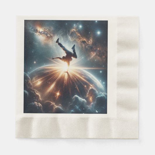 Serviette En Papier Explosion de rupture galactique dans l'espace prof (Devant)