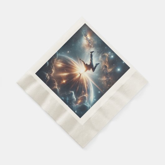 Serviette En Papier Explosion de rupture galactique dans l'espace prof (Coin)