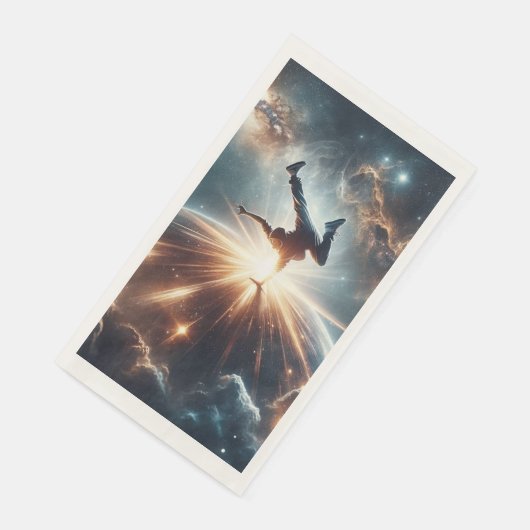 Serviette En Papier Explosion de rupture galactique dans l'espace prof (Coin)