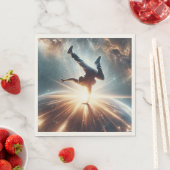 Serviette En Papier Explosion de rupture galactique dans l'espace prof (En situation)