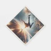 Serviette En Papier Explosion de rupture galactique dans l'espace prof (Coin)