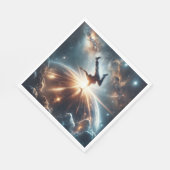 Serviette En Papier Explosion de rupture galactique dans l'espace prof (Coin)