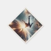 Serviette En Papier Explosion de rupture galactique dans l'espace prof (Coin)