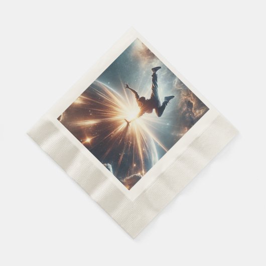 Serviette En Papier Explosion de rupture galactique dans l'espace prof (Coin)