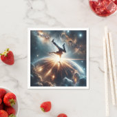 Serviette En Papier Explosion de rupture galactique dans l'espace prof (En situation)