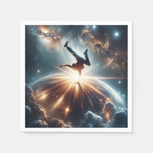 Serviette En Papier Explosion de rupture galactique dans l'espace prof (Devant)