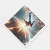 Serviette En Papier Explosion de rupture galactique dans l'espace prof (Coin)
