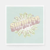 Serviette En Papier Explosion d'onomatopée surprise (Devant)